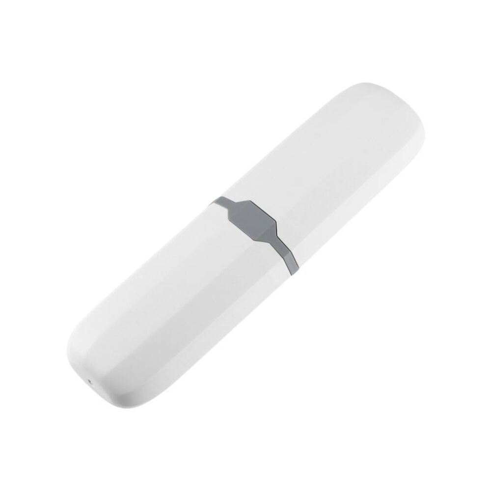 Plastic Traveling Toothbrush Holders Case White 7.87"x2.17"